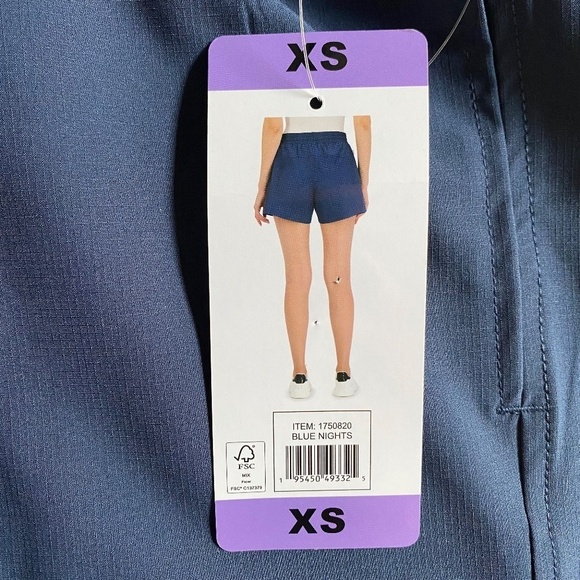 Pacific Trail Ladies' Casual Shorts, 5 Inch Inseam, Navy Blue, XS NWT - Picture 6 of 16